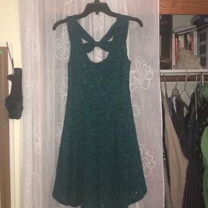 Green Lace Dress